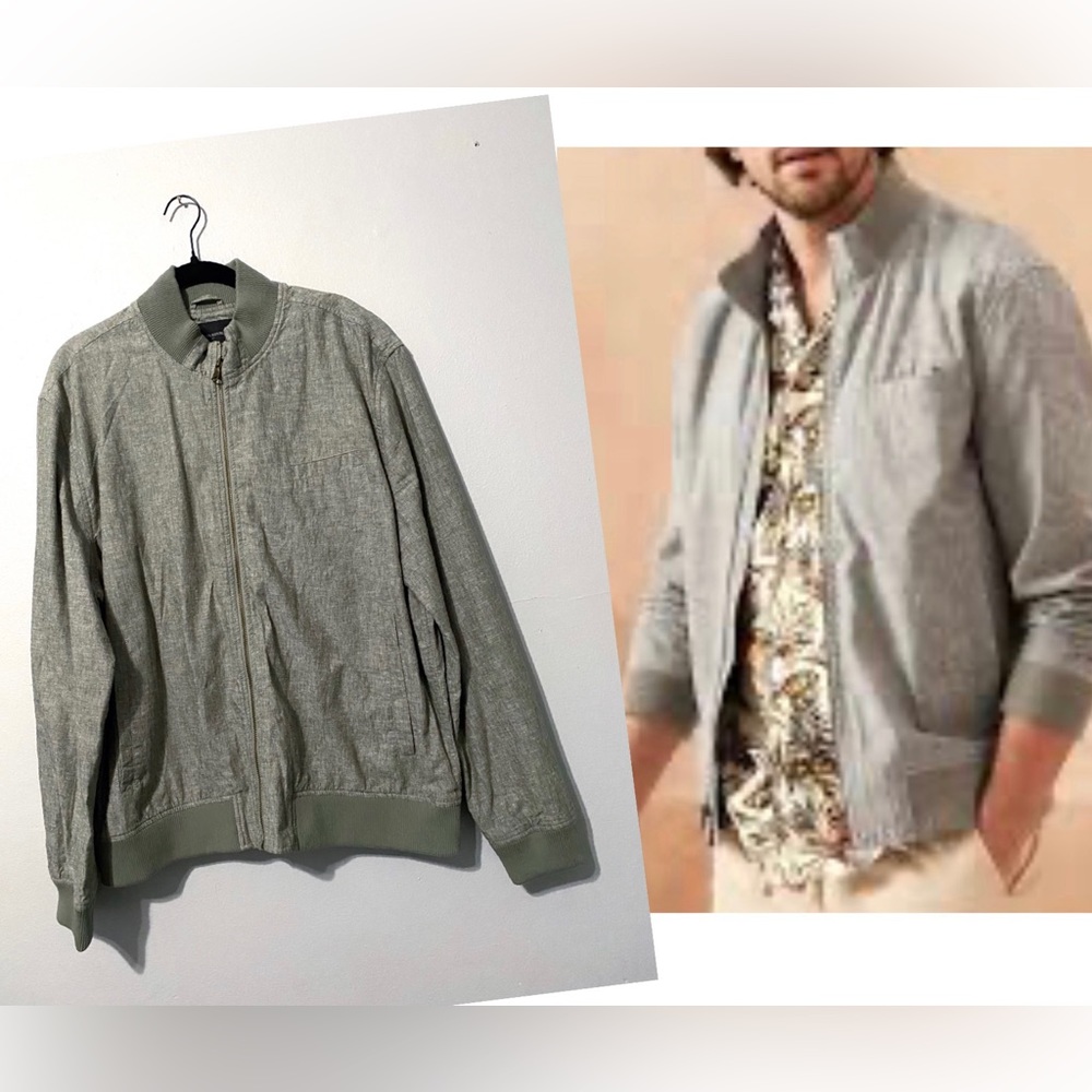 Banana Republic Men’s Linen Blend Jacket XL NWT